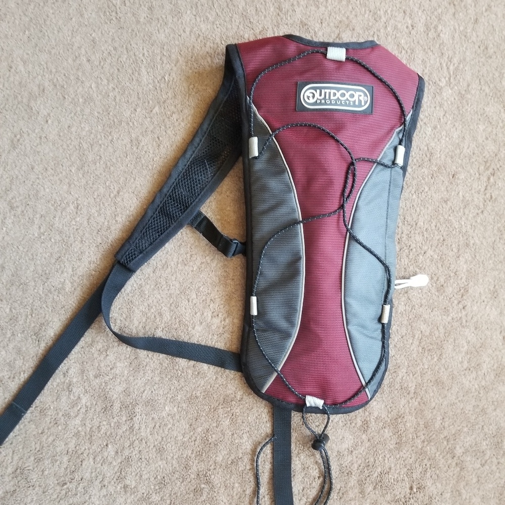 Outdoor backpack for a camel back